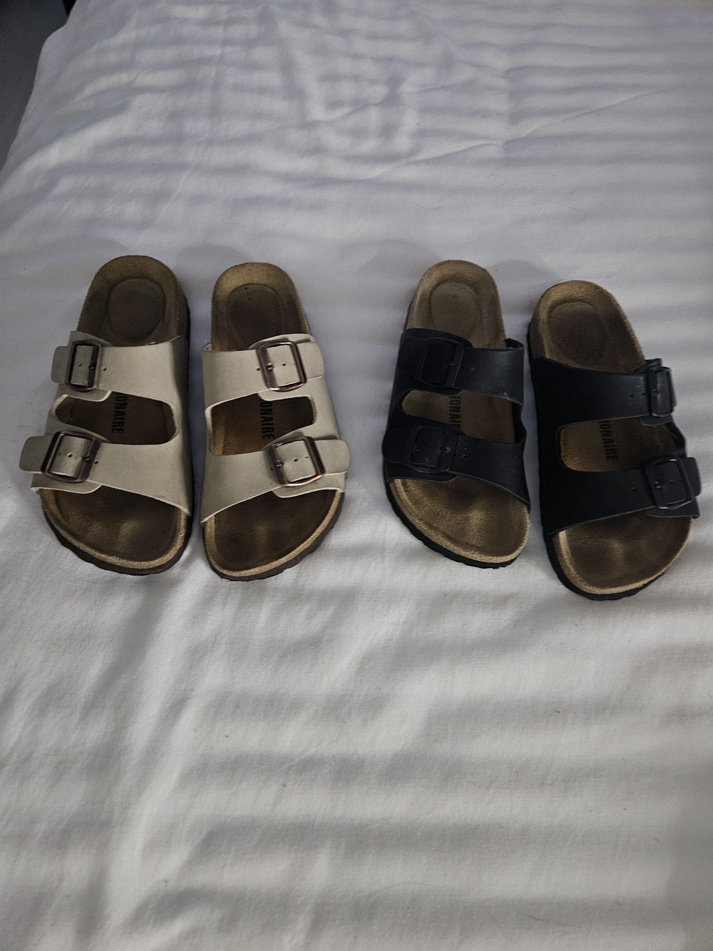 Double Buckle Sandals
